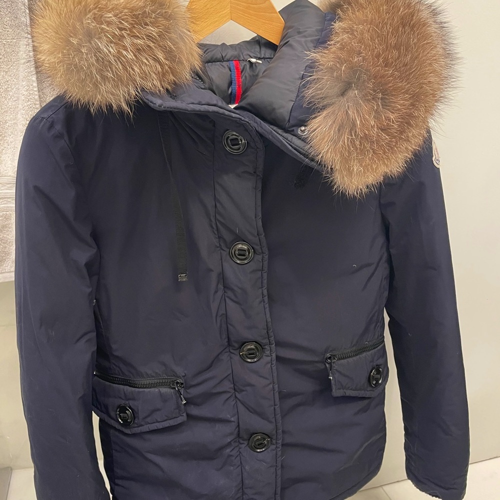 Moncler Fur Hood Coat